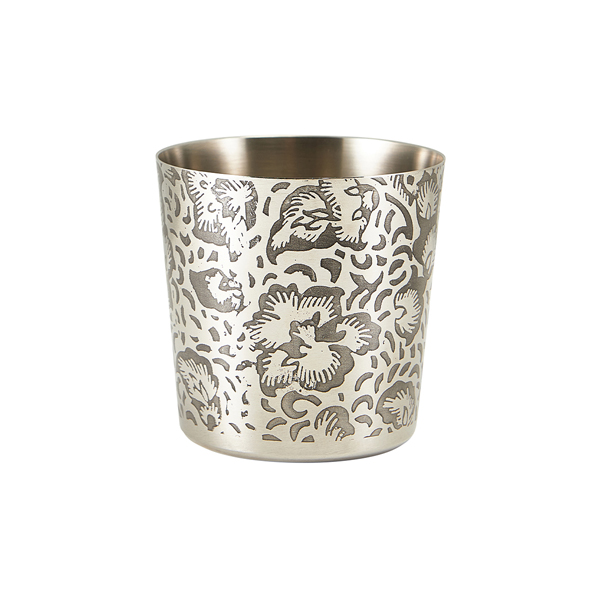 GenWare Floral Stainless Steel Serving Cup 8.5 x 8.5cm